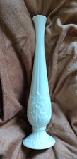 Vintage LENOX FLORENTINE SINGLE ROSE BUD VASE 11โ TALL MADE IN USA