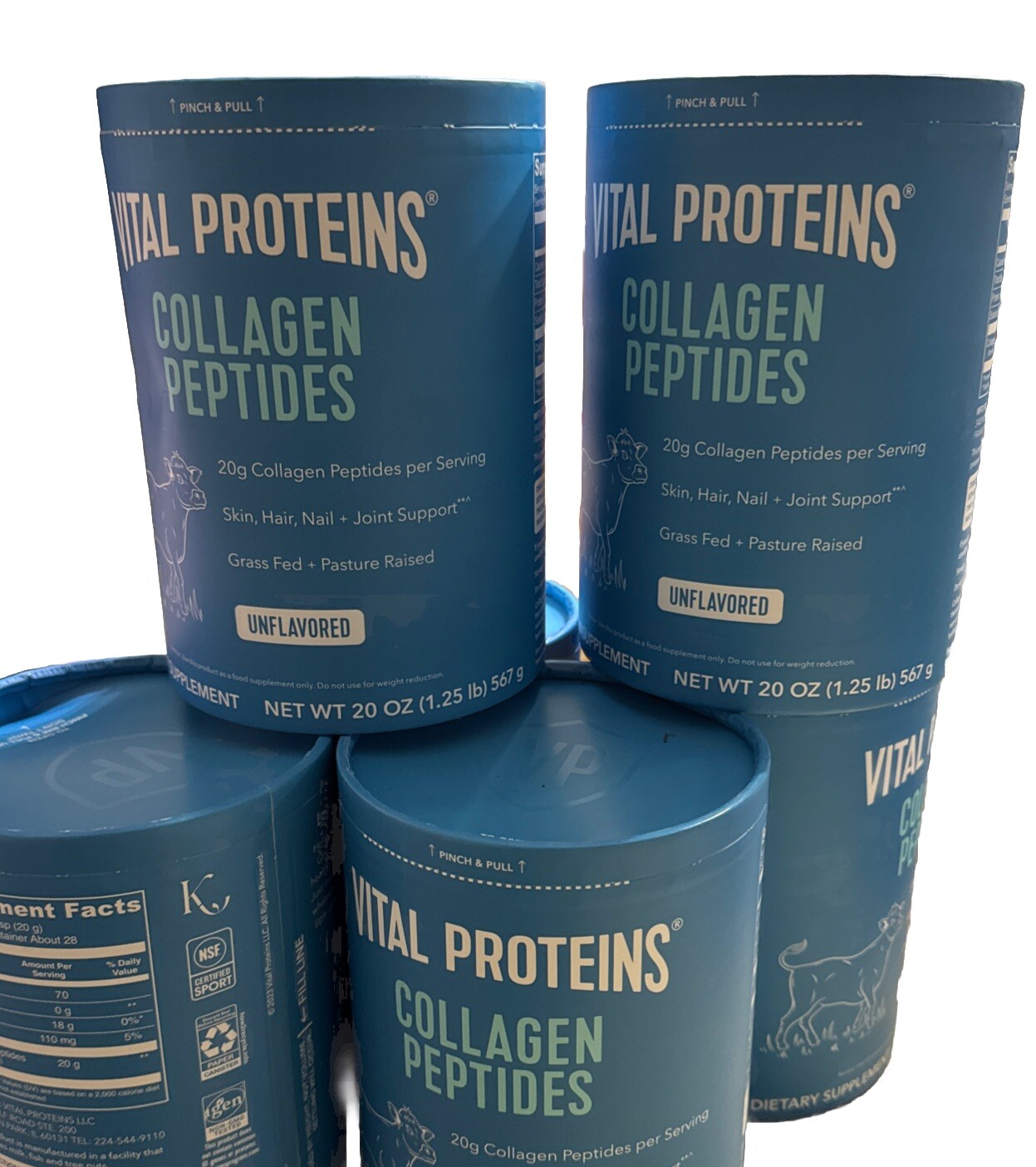 Vital Proteins Collagen Peptides, Unflavored - 20oz