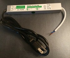 Outdoor Waterproof Transformer Power Supply Adapter LED Light Driver 12VAC-DC