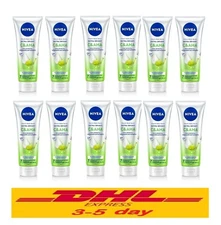 12x70ml.Nivea Body Serum Extra Bright C & AHA 50X Vitamin C Gently Deep Penetrat
