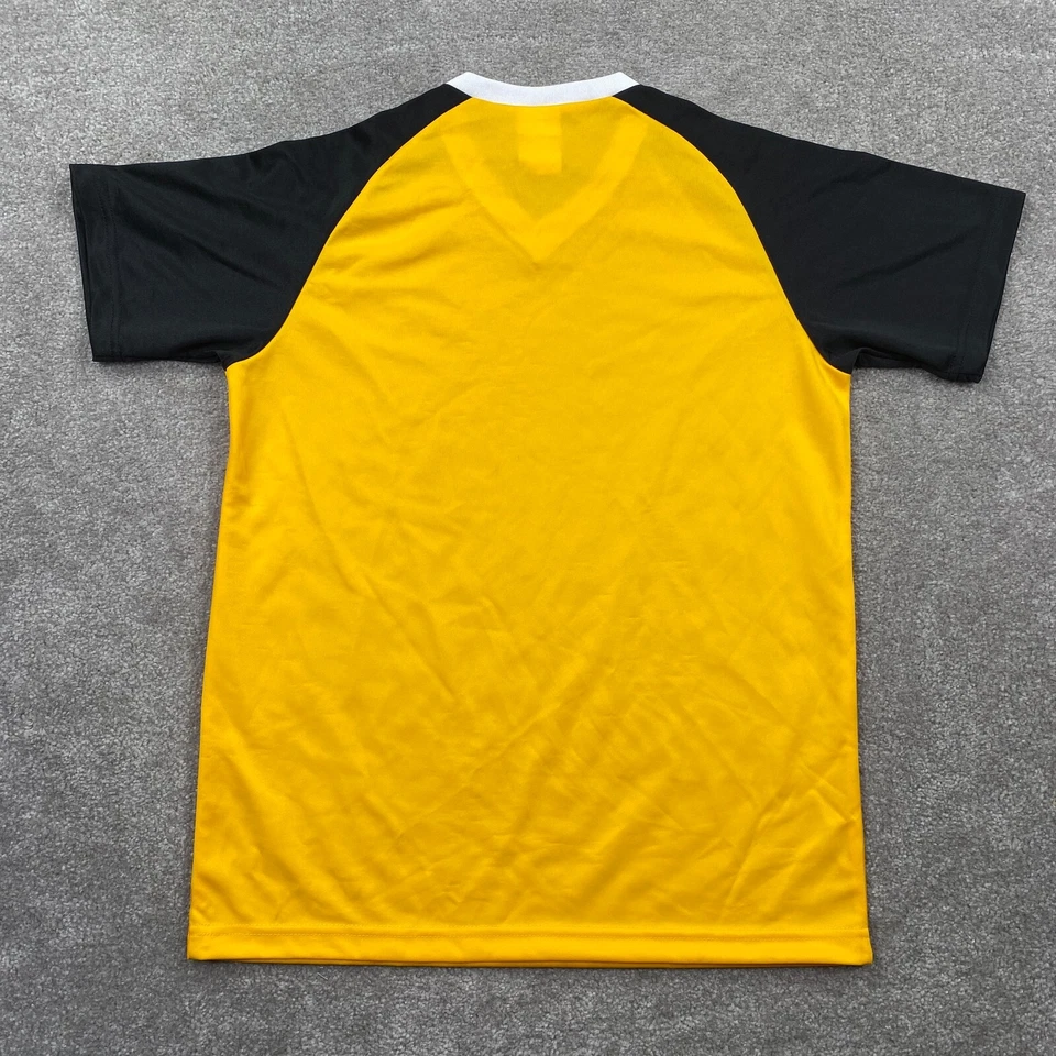 Camiseta de fútbol High Five Sportswear cuello en V juvenil talla L amarilla negra Foto 2 de 4