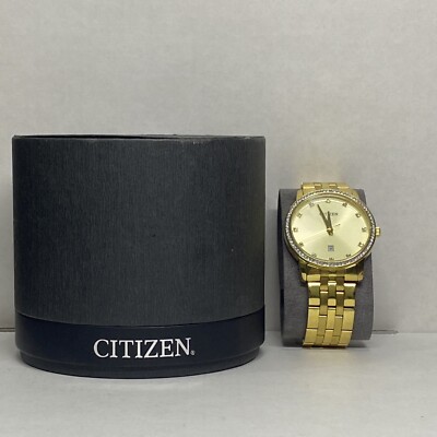 Citizen G111–S102014 811290025 GN-4-S Stainless Steel 5Bar Gold