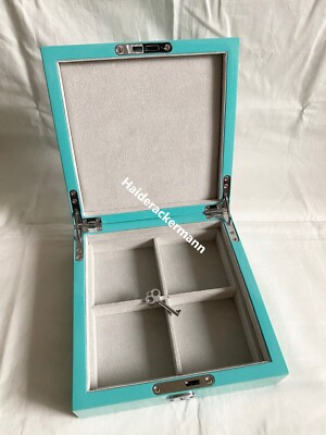 Tiffany Co 2016 jewelry box for smile heart love ring key globe