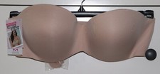 NWT Maidenform Perfect Coverage "Sweet Nothings" Convertible Nude Bra size 36DD