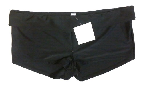 WAIKIKI BLACK SWIM SHORTS BOYLEG BIKINI 