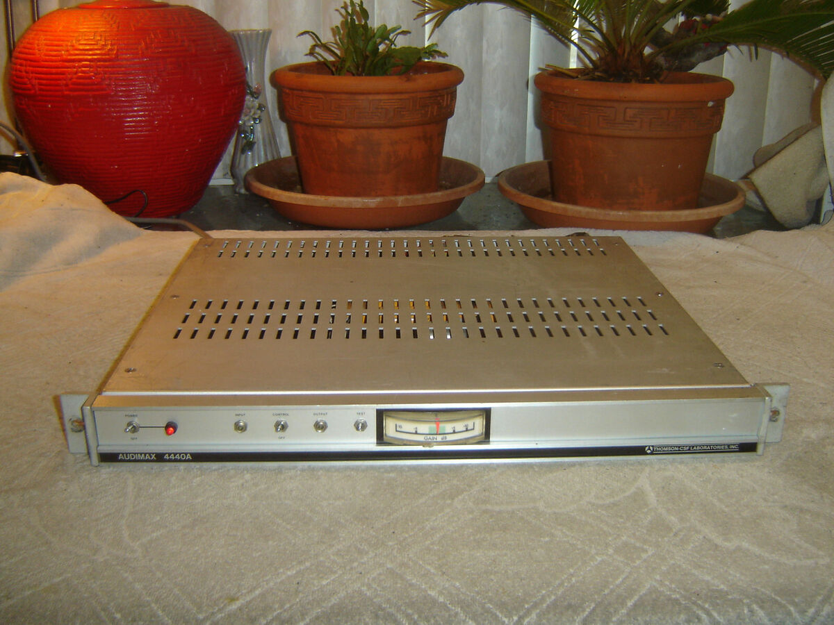 CBS Audimax 4440A, Thomson-CSF, XLR in/out, Compressor CBS Audimax 4440A, Thomson-CSF, XLR in/out, Compressor