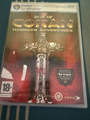 AGE OF CONAN - HYBORIAN ADVENTURES - PC DVD - NEU/VERSIEGELT