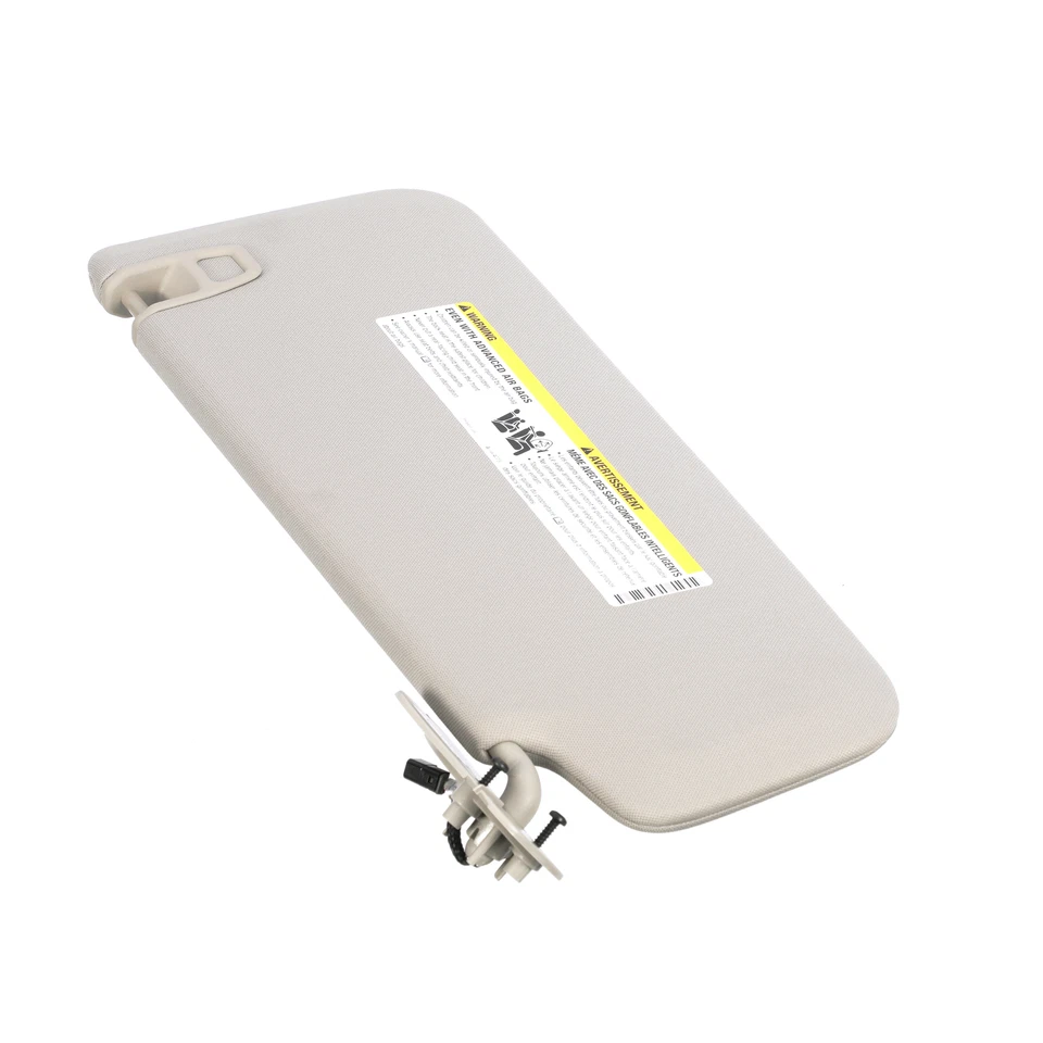 OEM Interior Passenger Sun Visor w/ Lighted Mirror 07-14 Chevrolet GMC 22850310 - Image 3 of 4