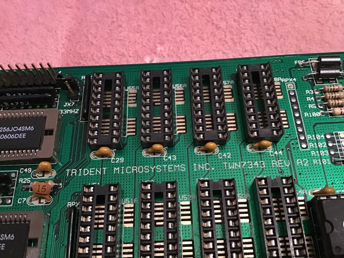 VINTAGE TWN7343 TRIDENT MICROSYSTEMS VESA LOCAL BUS VIDEO