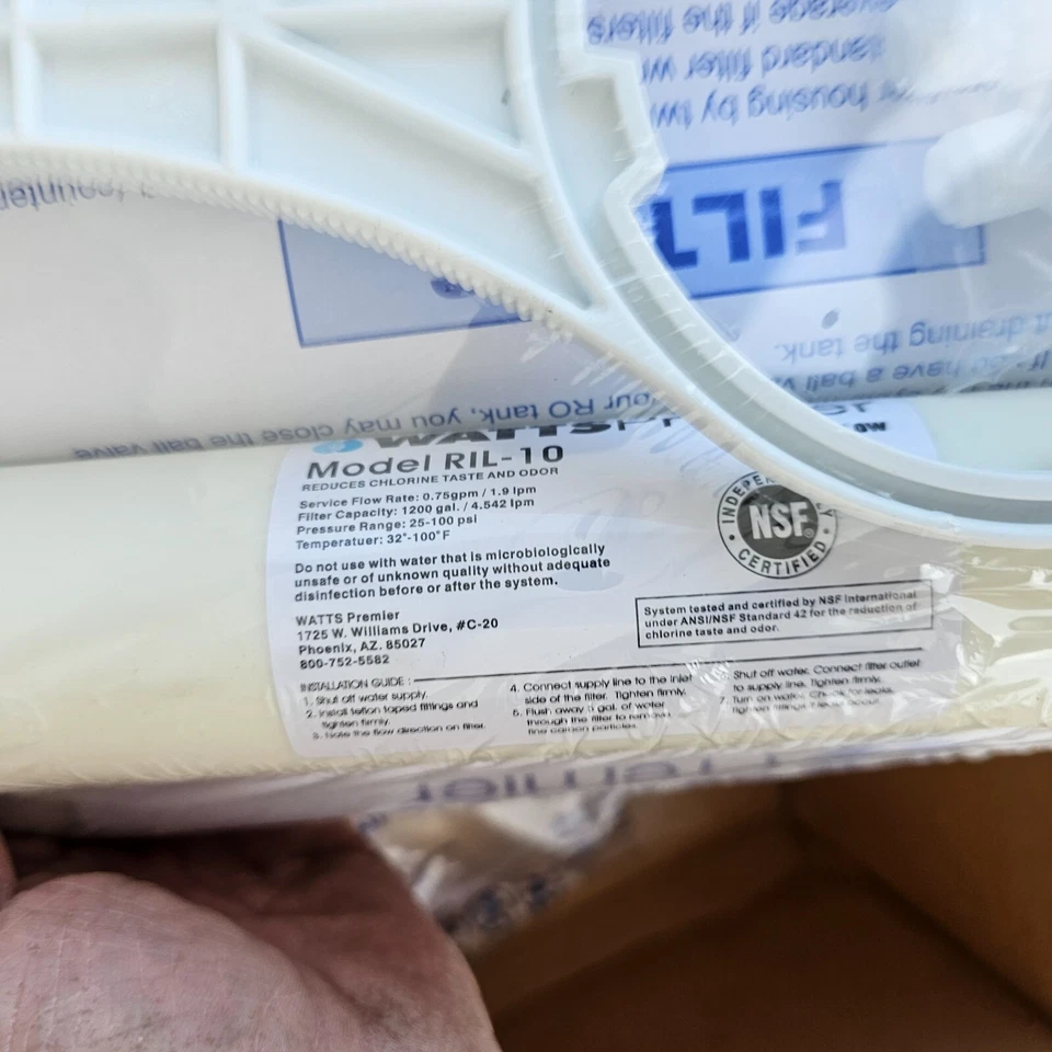 Watts Premier  4 Pack Filter Kit New sealed - Image 4 of 4