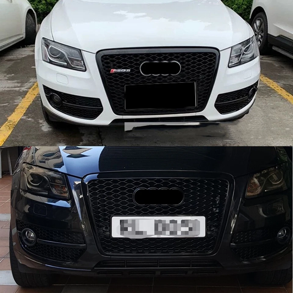 Audi Q5 8R Sline 2008-2012 griglia anteriore griglia radiatore nero lucido - Image 2 of 4