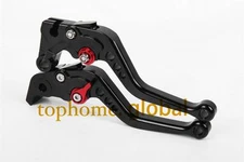 For YAMAHA MT-07/FZ7 MT-09/FZ9 2014-2020 Short Black CNC Clutch Brake Levers