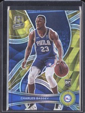 Charles Bassey 2021-22 Panini Spectra 145 Gold Asia RC 2/10