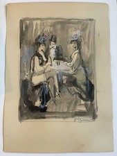 KONSTANTIN IVANOVICH RUDAKOV (RUSSIAN 1891-1949) Gouache Tusche