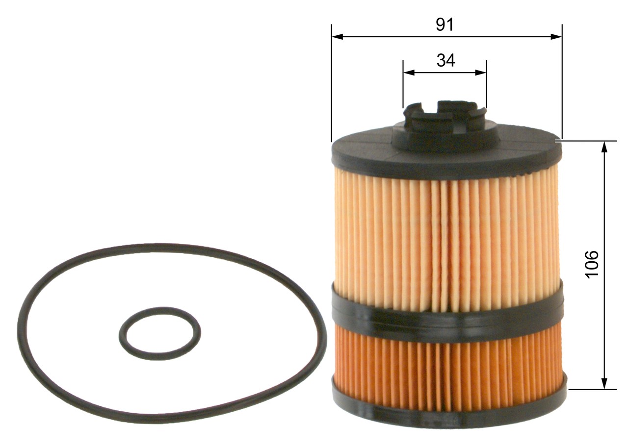 OPEL FOR RENAULT SAAB VAUXHALL SIGNUM VECTRA 3.0 GENUINE BOSCH OIL FILTER P9302 - Image 26