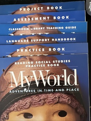 MCGRAW-HILL  My World GRADE 1, Lot Of 6 Books
