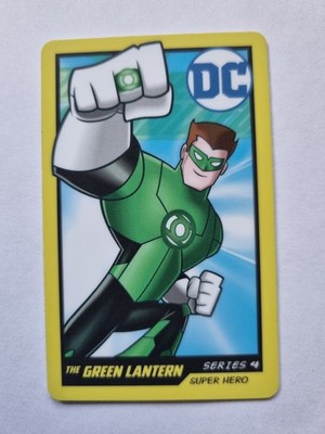 DC Super Hero Series 4 THE GREEN LANTERN #007 Arcade Coin Pusher Card