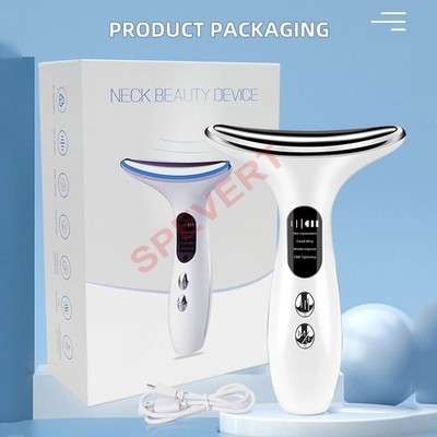 Microcurrent Facial Skin Tightening Lifting Device Face Neck Beauty Machine DE
