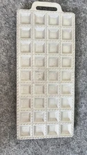 Vintage 36 count Mini Ravioli Mold Tray Made in Italy