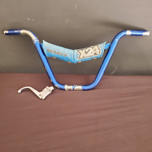 Old School BMX V Handlebars  with Bar Pad for 1" Stem Series 2 X24 - Picture 1 of 6
