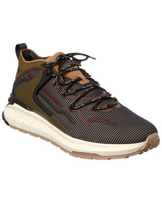 Tod S Allacciata Running No_Code Sneaker Men's Green 7