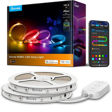 Govee 131.2Ft RGBIC LED Strip Lights, Work with Alexa and Google Assistant  DIY