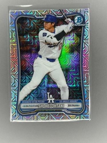 Topps 2026 Bowman Chrome Shohei Ohtani Chrome Mojo Refractor #52 Dodgers