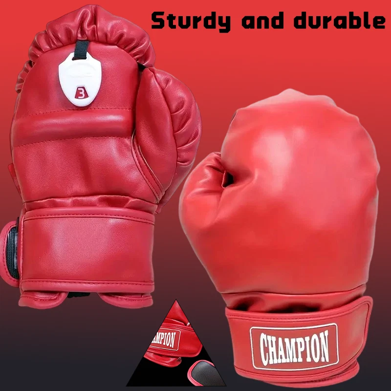 Golf Headcover Protector Golf Boxing Glove Head Covers PU Leather Golf Soft Gift - Image 3 of 4