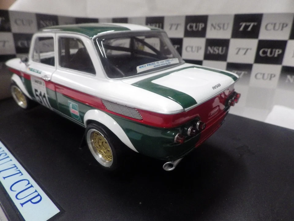 REVELL 1/18 NSU TT CUP N.511 RALLY L.E. 2500 PZ - Immagine 4 di 4