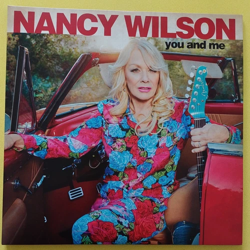 NANCY WILSON YOU AND ME DOUBLE BLUE VINYL GATEFOLD SLEEVE HEART GUITARIST
