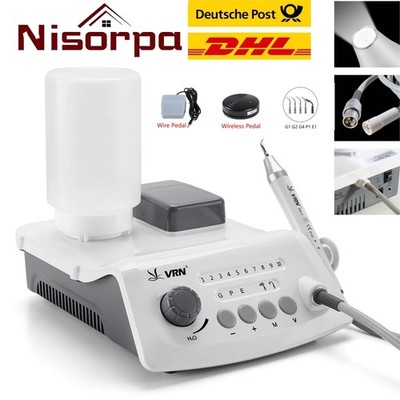 Dental Ultraschall Zahnsteinentferner LED Elektrisch Ultrasonic Piezo Scaler DHL