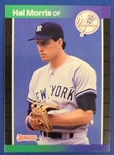 1989  Donruss Rookie Card #545 Hal Morris  Yankees Baseball Card X1. rookie card picture