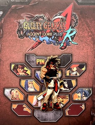 Ten/O Guilty Gear XX Accent Core Plus R Legends Series Sol Badguy Enamel Pin