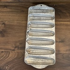 VTG PECO PURE ALUMINUM CORNBREAD PAN 7 SLOTS MADE IN USA
