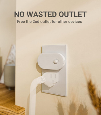 Plug in Night Light with Motion Sensor, Smart Warm White LED Nightlights with...