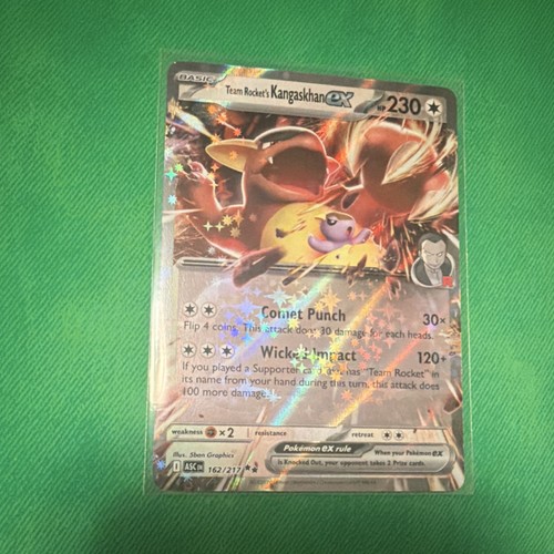 Pokémon Team Rocket's Kangaskhan EX Rare Holo 162/217 Basic 230HP