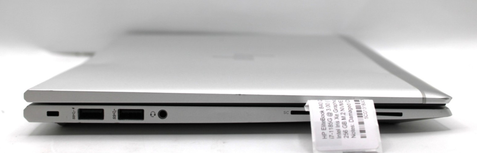 HP EliteBook 840 G8, 14-Inch Laptop, with Intel Core i7-1185G7, 256 GB NVMe (Non-Volatile Memory Express), No OS