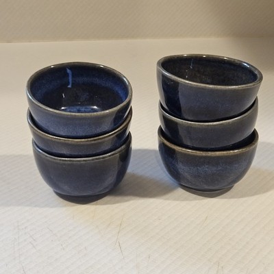 Williams-Sonoma Small Dip Soy Sauce Dishes Set Of 6 Blue