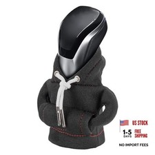 Gear Shift Hoodie, Gear Shift Cover, Universal Car Shift Knob Hoodie, Black