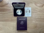 1986-S Proof American Silver Eagle Dollar $1 Box & COA US Mint Bullion OGP