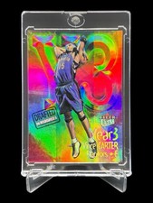 2000/01 Fleer Ultra VINCE CARTER YEAR 3 PLATINUM /100 REFRACTOR SSP VARIATION