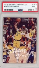 2019-20 Panini Chronicles Anthony Davis #157 Luminance Lakers PSA 9