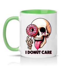 I Donut Care Unisex 11oz Ceramic Mug Donut Lover Sarcasm Gift