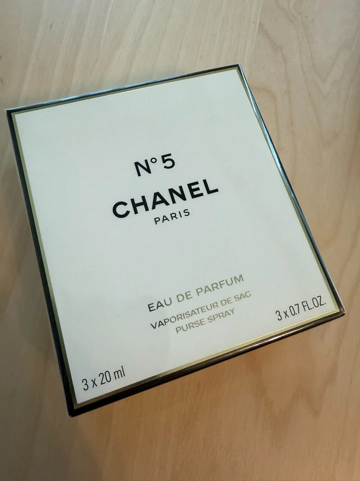 CHANEL - Nº 5 Eau De Parfum 3x20ml Twist&Spray (Spray + 2 Nachfüllpatronen)