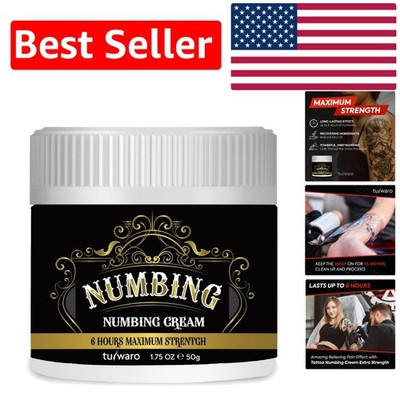 Extra Strength Numbing Cream 50 mL   Fast-Absorbing with Emu Oil & Arnica