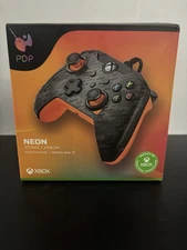 PDP Neon Atomic Carbon Wired Controller for XBOX Series X-S,ONE, Window 10/11