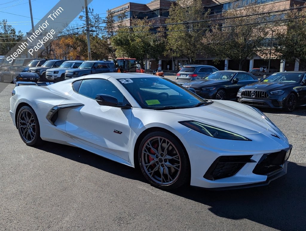 2023 White Pearl Metallic Chevrolet Corvette   | C8 Corvette Photo 6