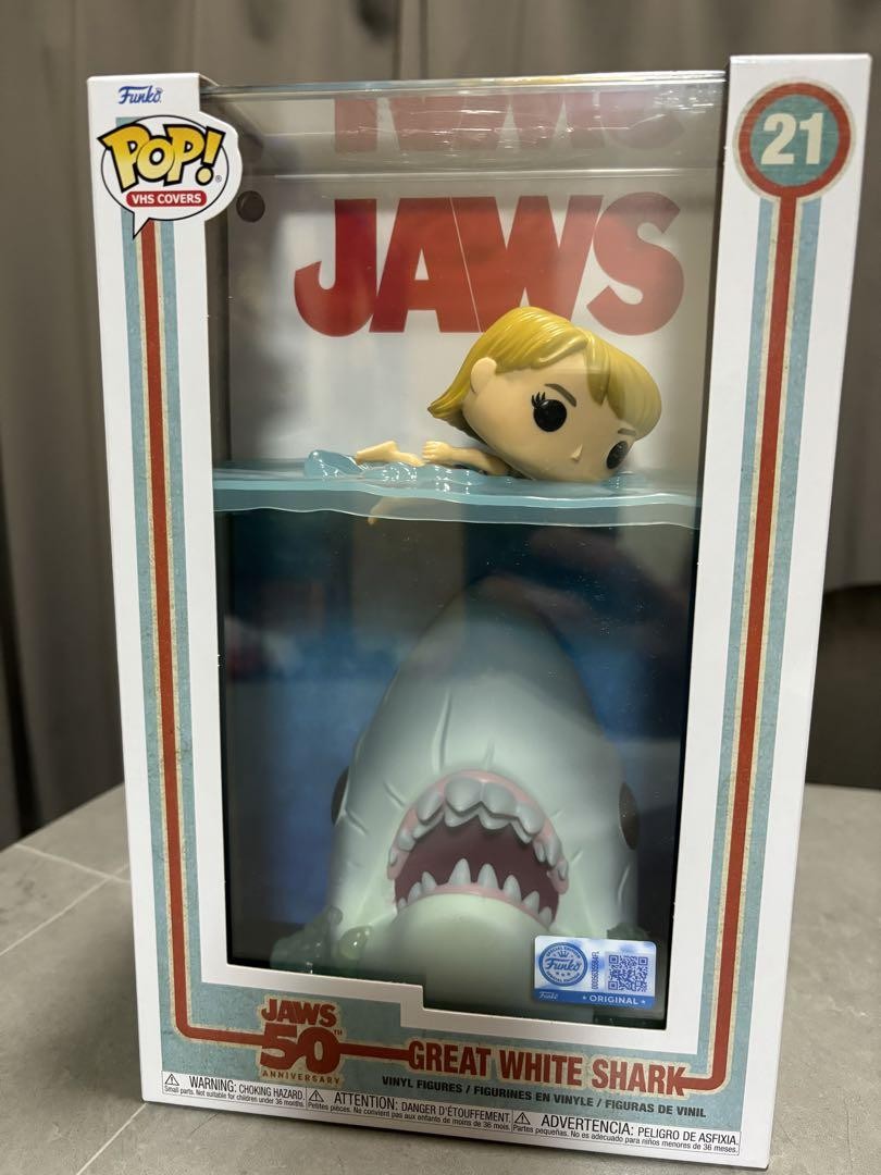 Funko Pop Jaws 50th Anniversary Poster Scene Figure Limited