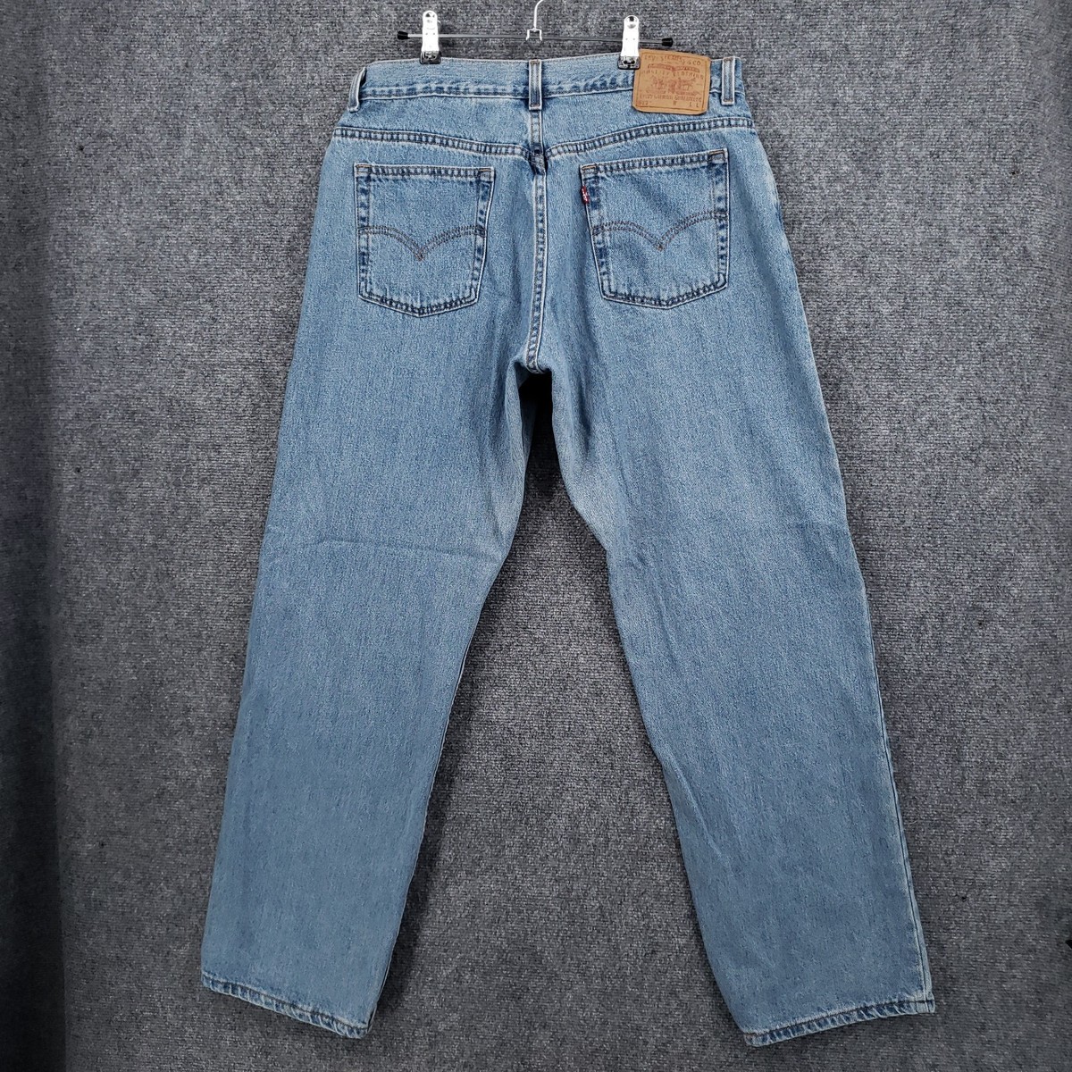 VINTAGE Levis 577 Jeans Womens 16 36x33 Blue Loose Fit Straight
