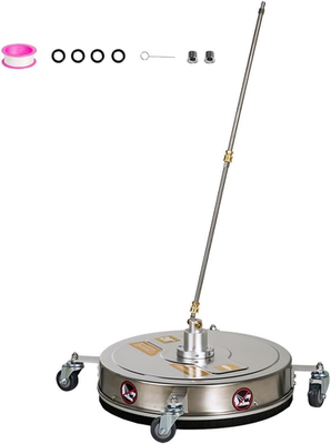 #ad 20quot; Pressure Washer Surface Cleaner 4200 PSI with 4 Wheels amp; Quick Connector $252.99